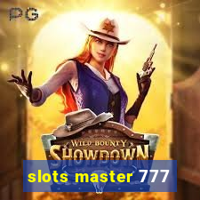 slots master 777